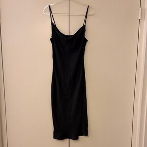 Zara Black Slip Dress